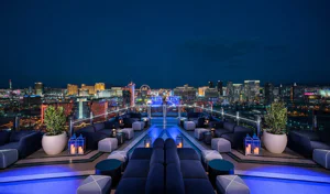 Ghostbar terrace at Palms Casino Resort