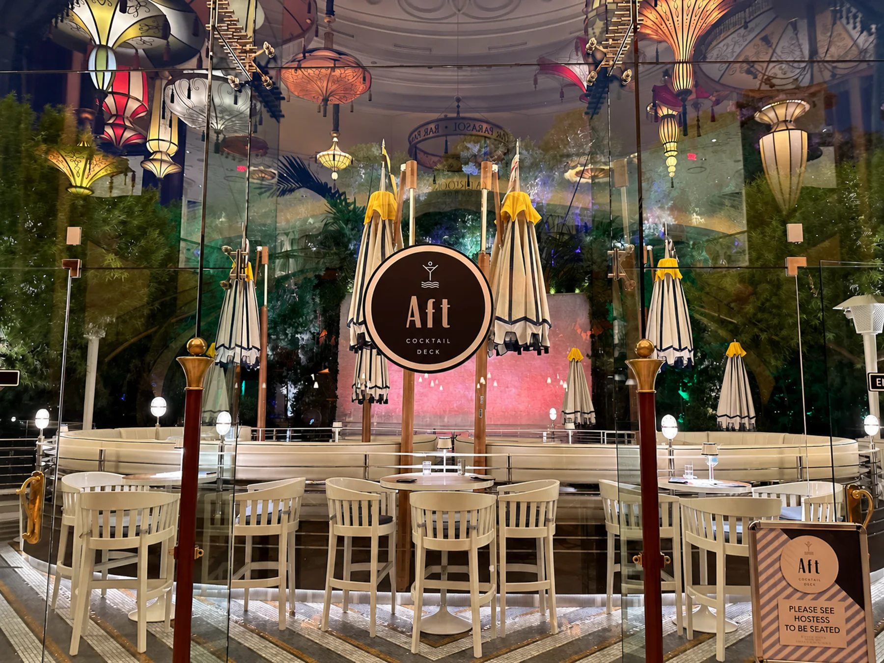 Aft Cocktail Deck in Las Vegas