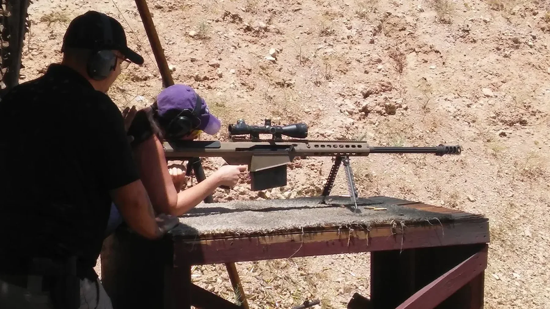 Bullets and Burgers in Las Vegas